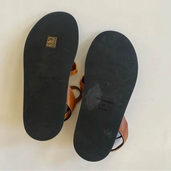 Zimmermann || Rock Pool Seashell Starfish Sandals Pink Yellow 38 - Picture 8 of 9